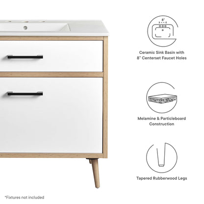 Maverick Bathroom Vanity Basin Included by Modway