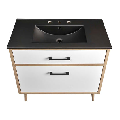 Maverick Bathroom Vanity Basin Included by Modway