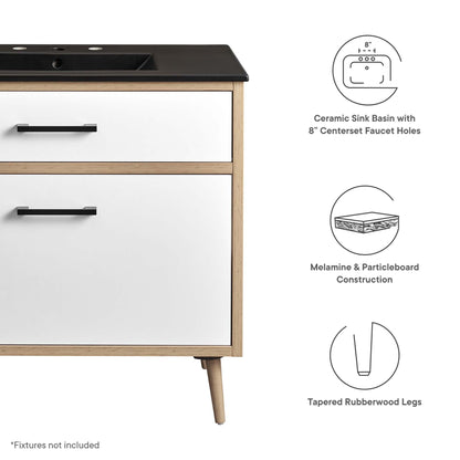 Maverick Bathroom Vanity Basin Included by Modway