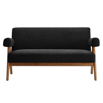 Lyra Boucle Fabric Loveseat by Modway