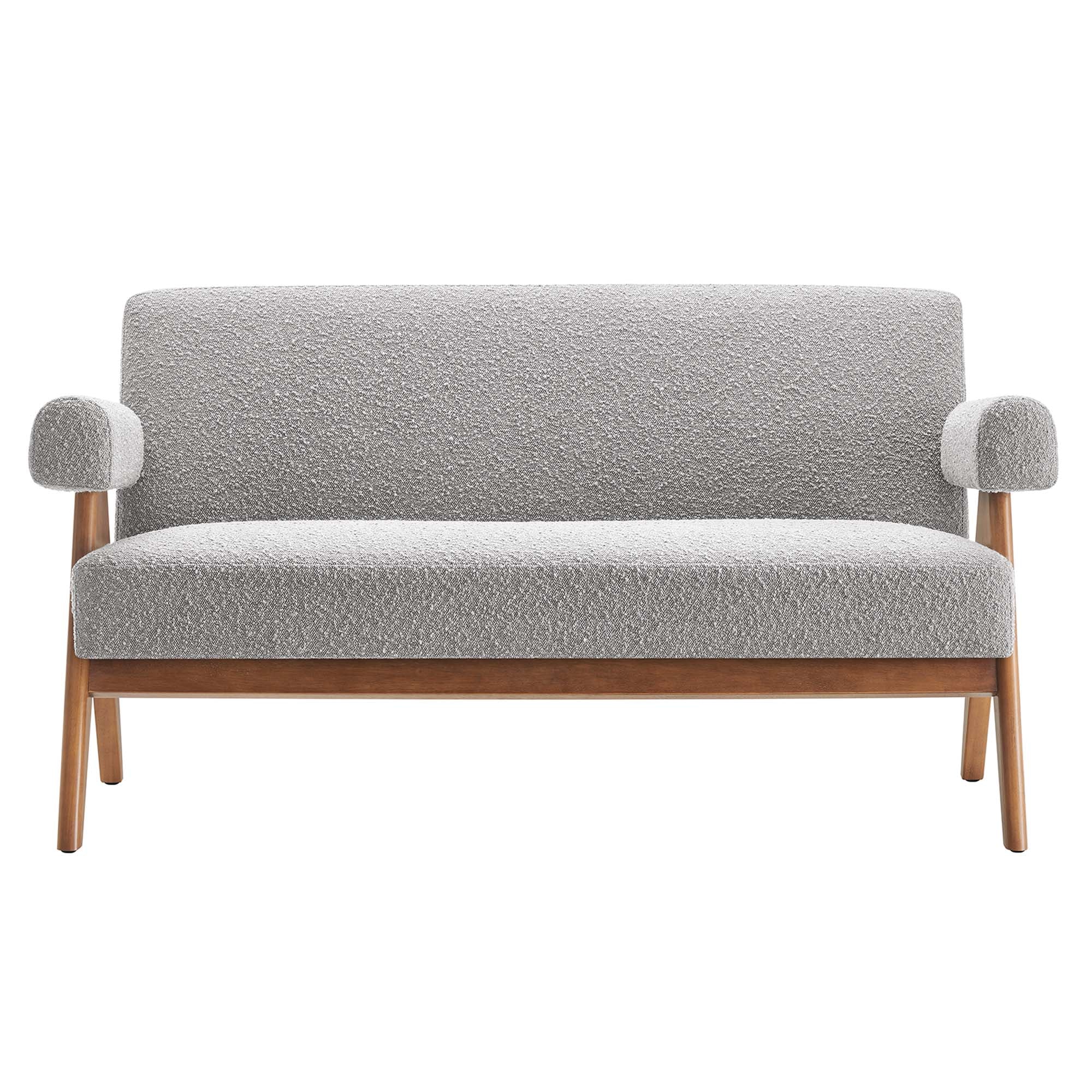 Lyra Boucle Fabric Loveseat by Modway