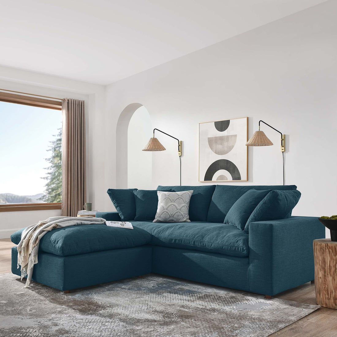 Commix Sofa Ottoman Set by Modway