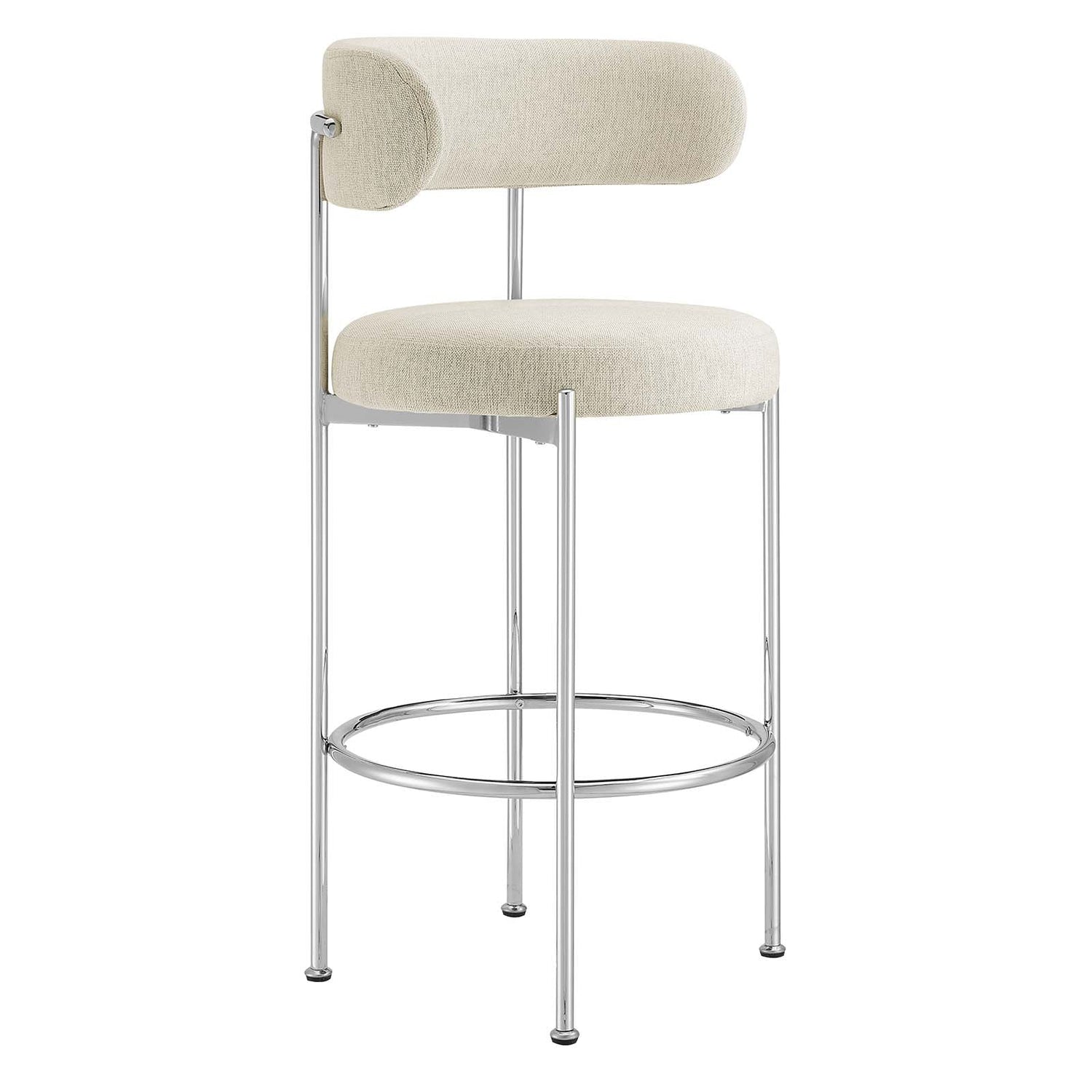 Albie Fabric Bar Stools - Set of 2 By HouseBean