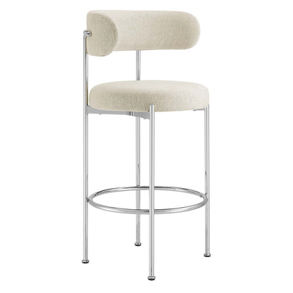 Albie Fabric Bar Stools - Set of 2 by Modway