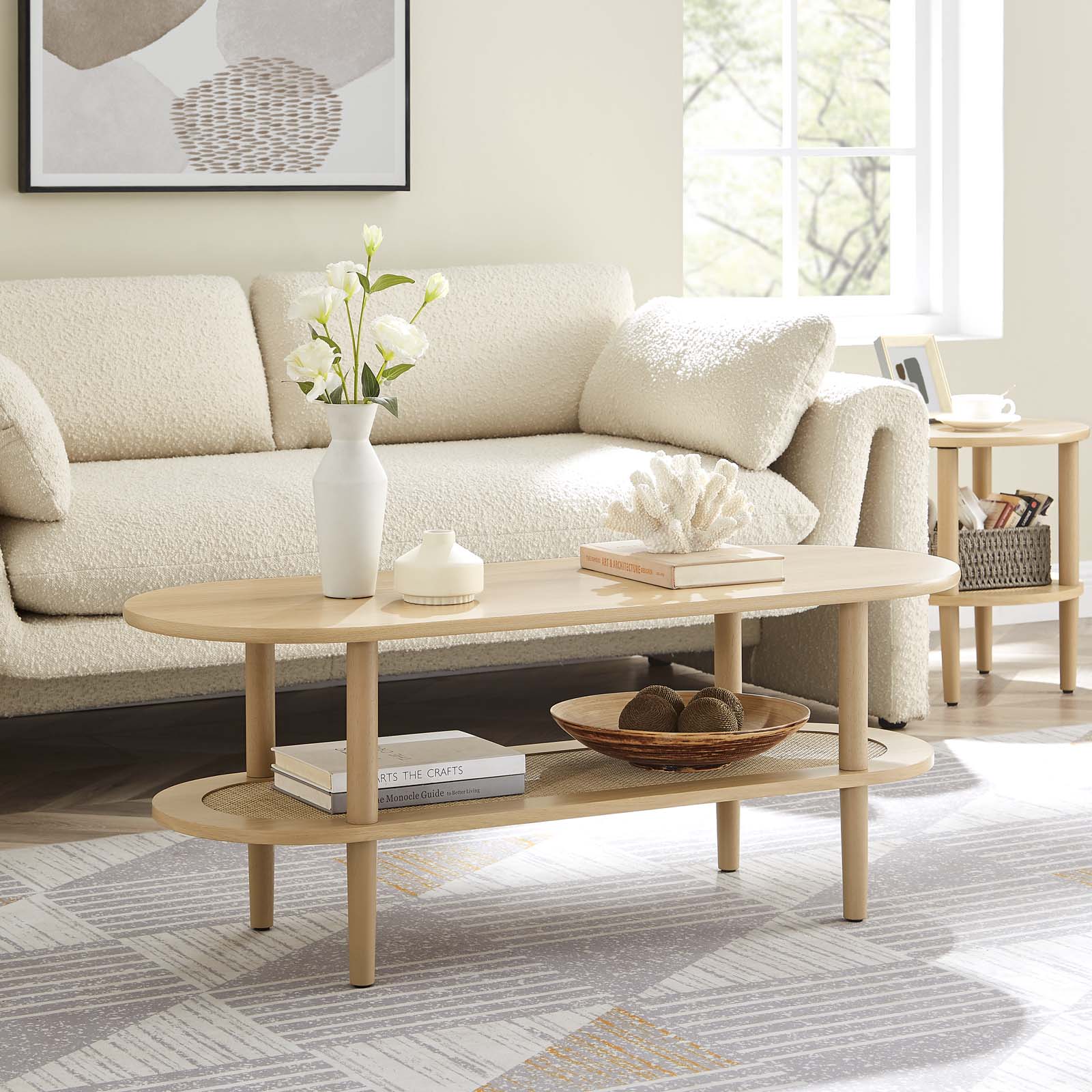 Torus Oval Coffee Table By HouseBean