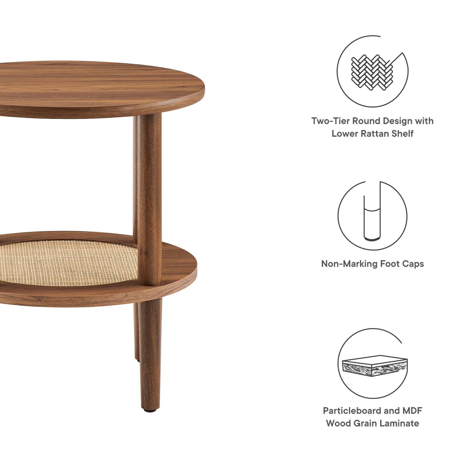 Torus Round Side Table By HouseBean