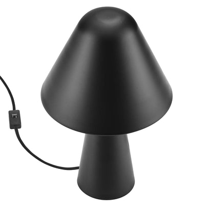 Jovial Metal Mushroom Table Lamp by Modway