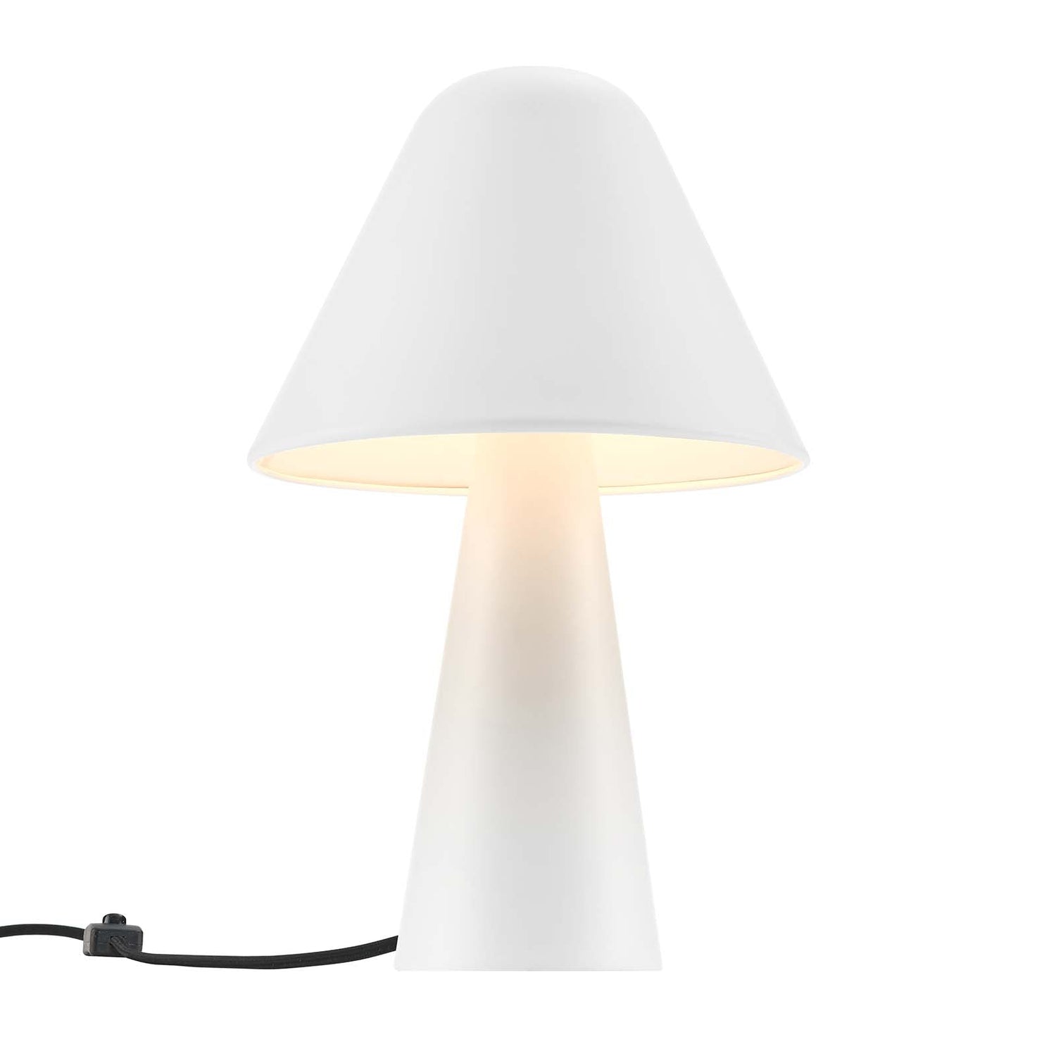 Jovial Metal Mushroom Table Lamp by Modway