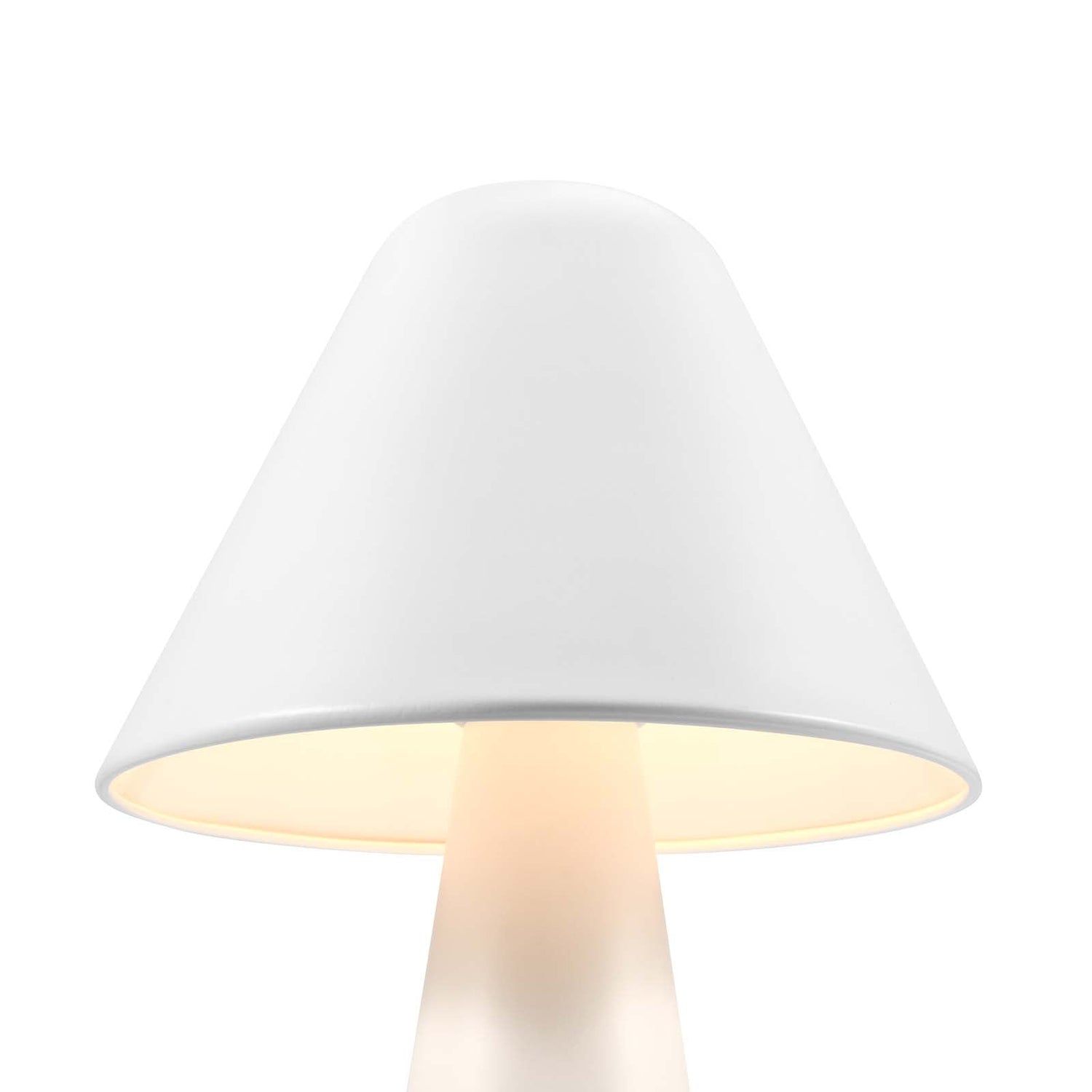 Jovial Metal Mushroom Table Lamp by Modway