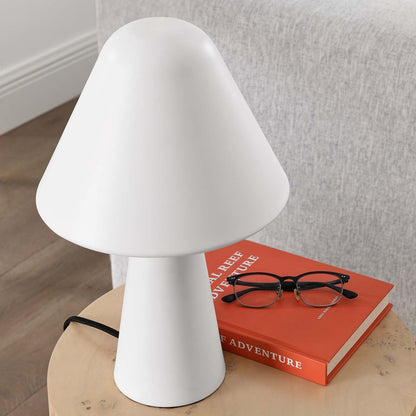 Jovial Metal Mushroom Table Lamp by Modway