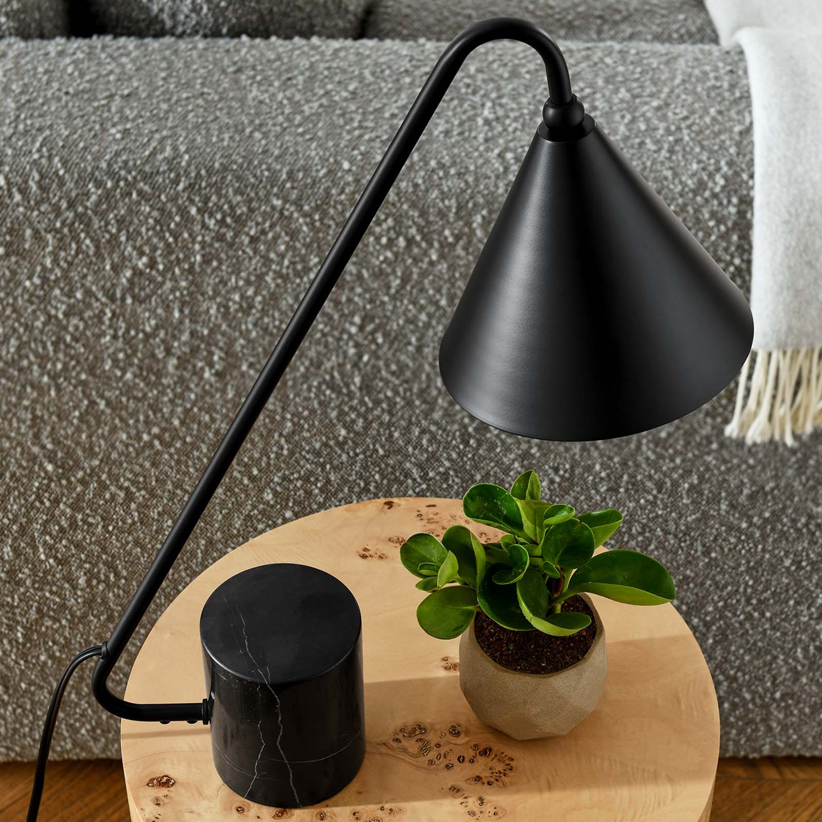 Ayla Marble Base Table Lamp By HouseBean