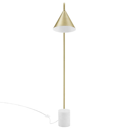 Ayla Marble Base Floor Lamp by Modway