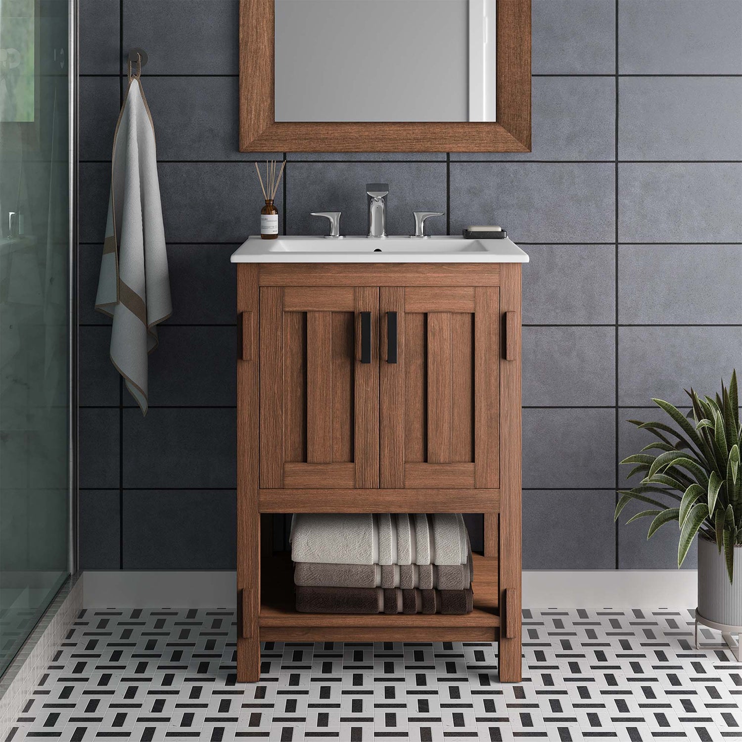 Ashlyn Bathroom Vanity Basin Included By HouseBean