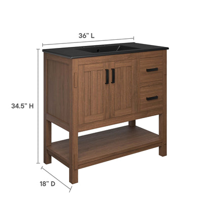 Ashlyn Bathroom Vanity Basin Included by Modway