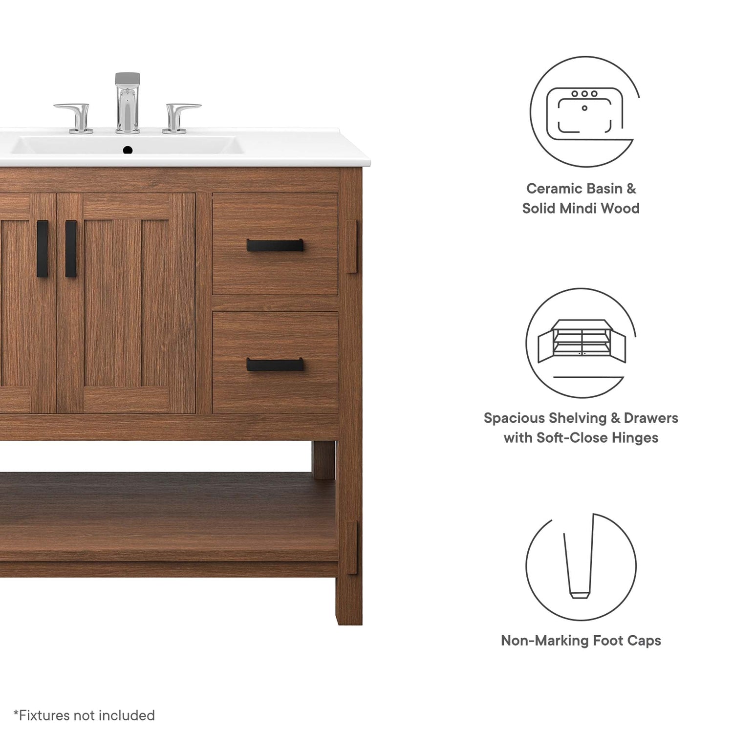Ashlyn Bathroom Vanity Basin Included by Modway