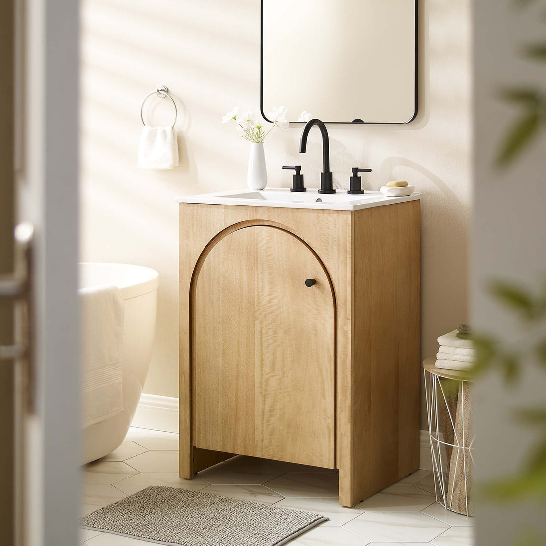 Appia Bathroom Cabinet Basin Not Included by Modway