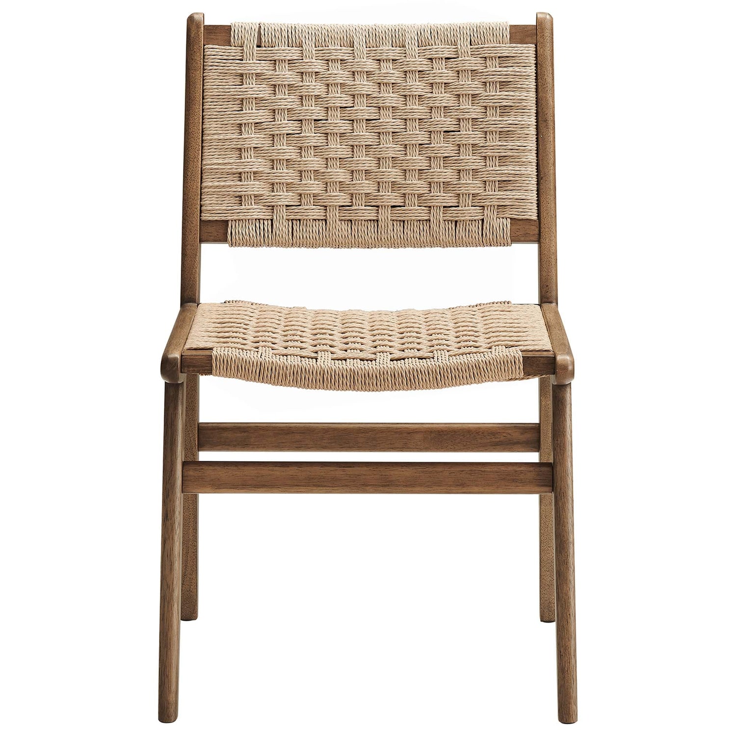 Saoirse Woven Rope Wood Dining Side Chair - Set of 2 by Modway