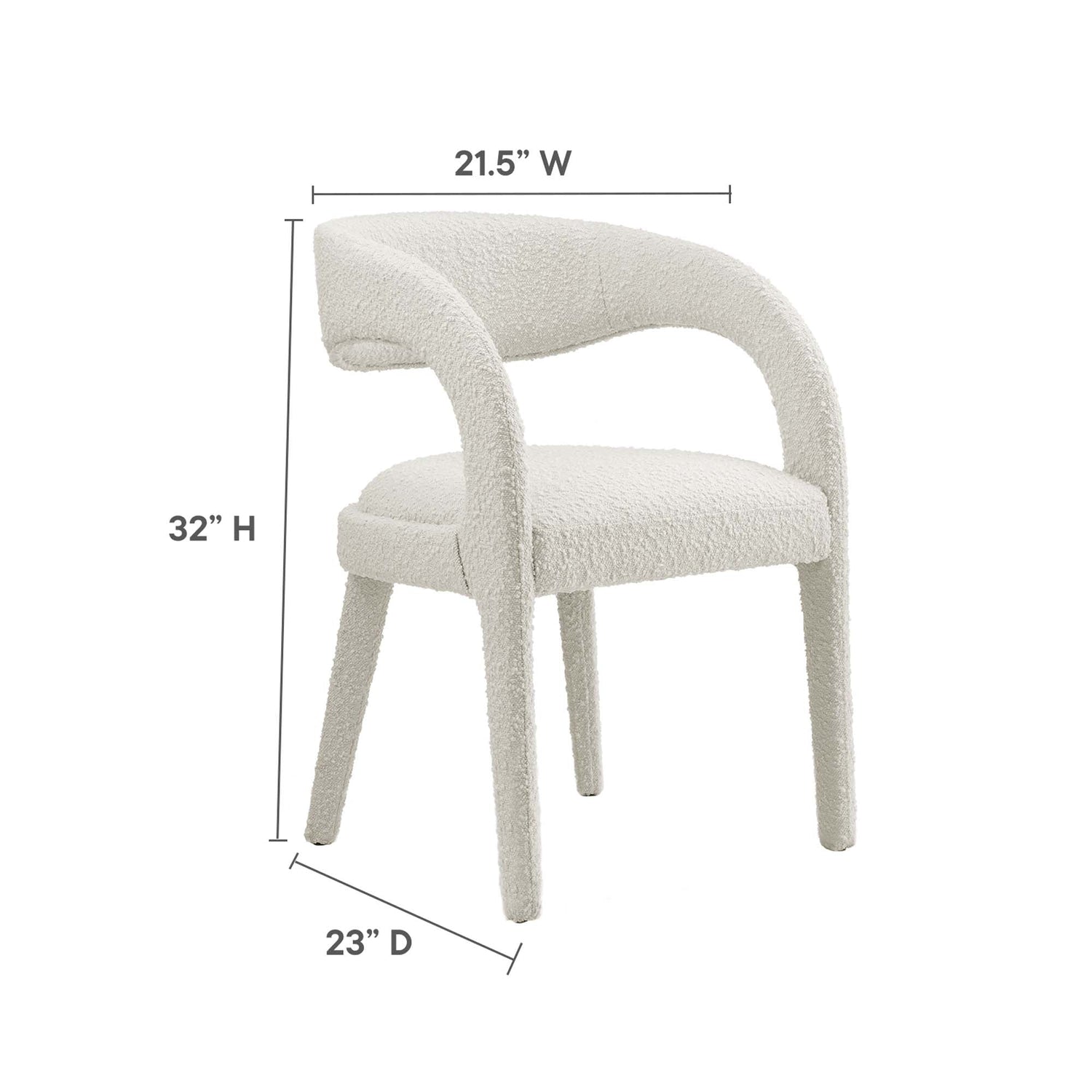 Pinnacle Dining Chair Set of 2 by Modway