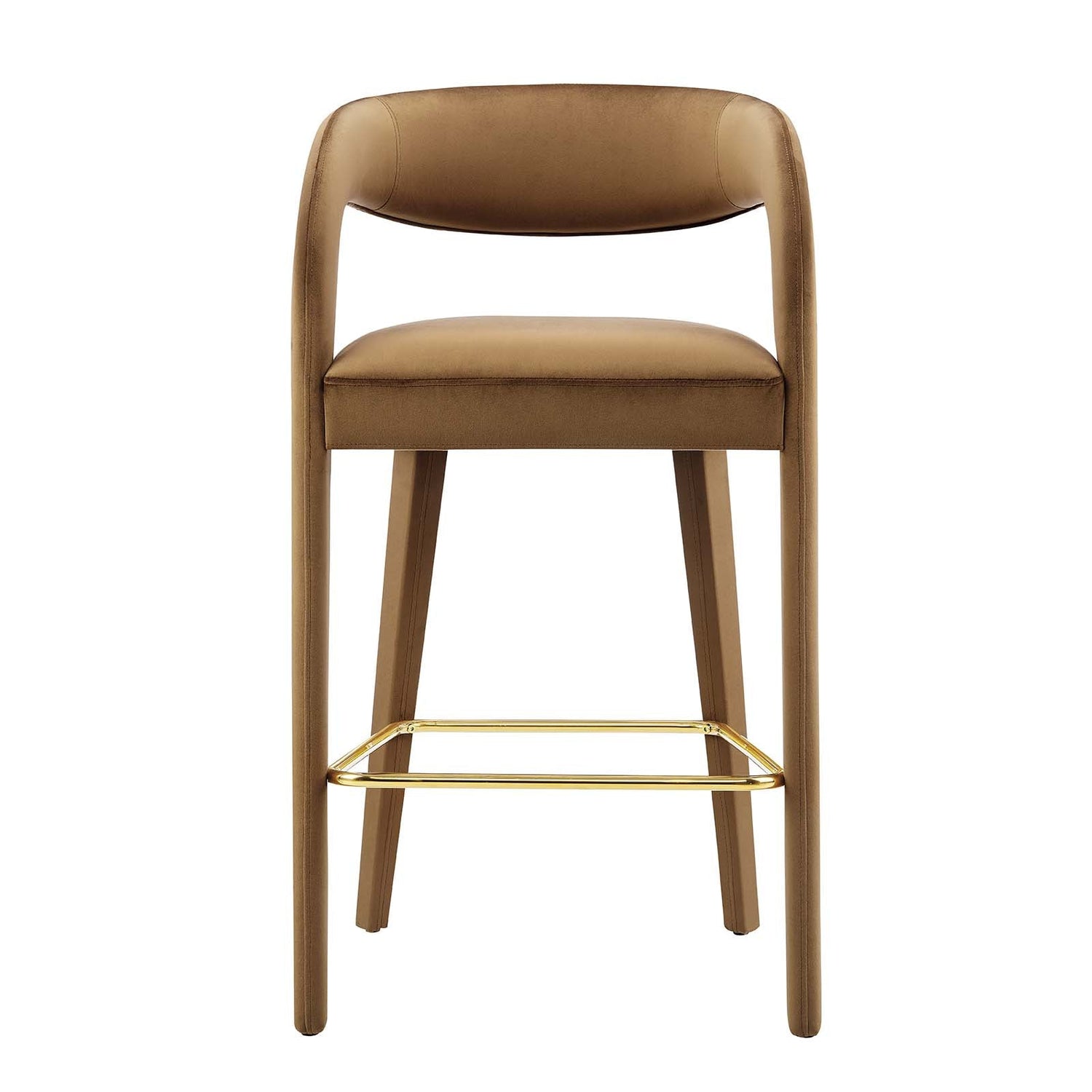 Pinnacle Performance Velvet Bar Stool Set of Two By HouseBean