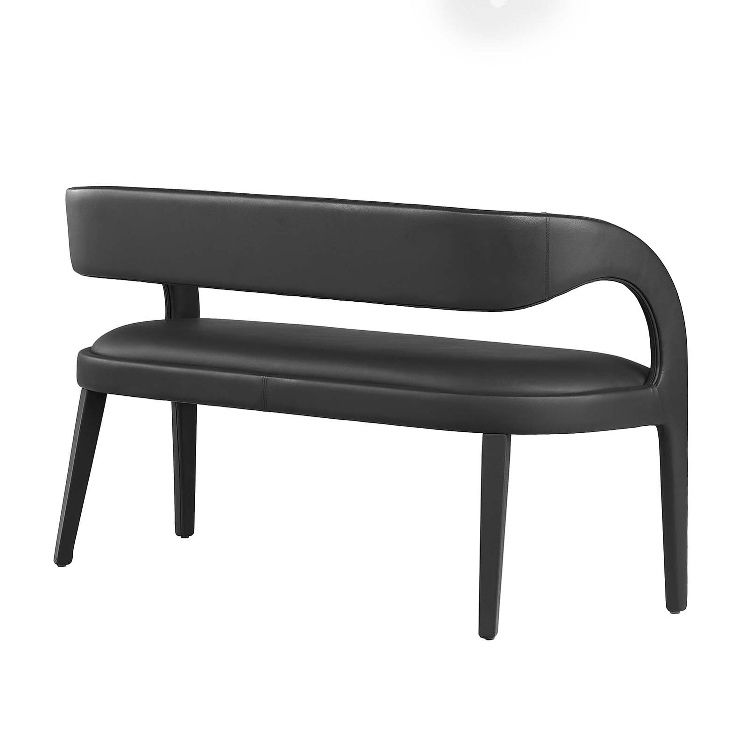 Pinnacle Vegan Leather Accent Bench By HouseBean