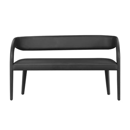 Pinnacle Vegan Leather Accent Bench By HouseBean