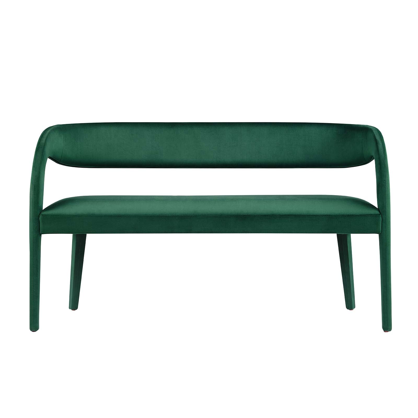 Pinnacle Performance Velvet Accent Bench By HouseBean