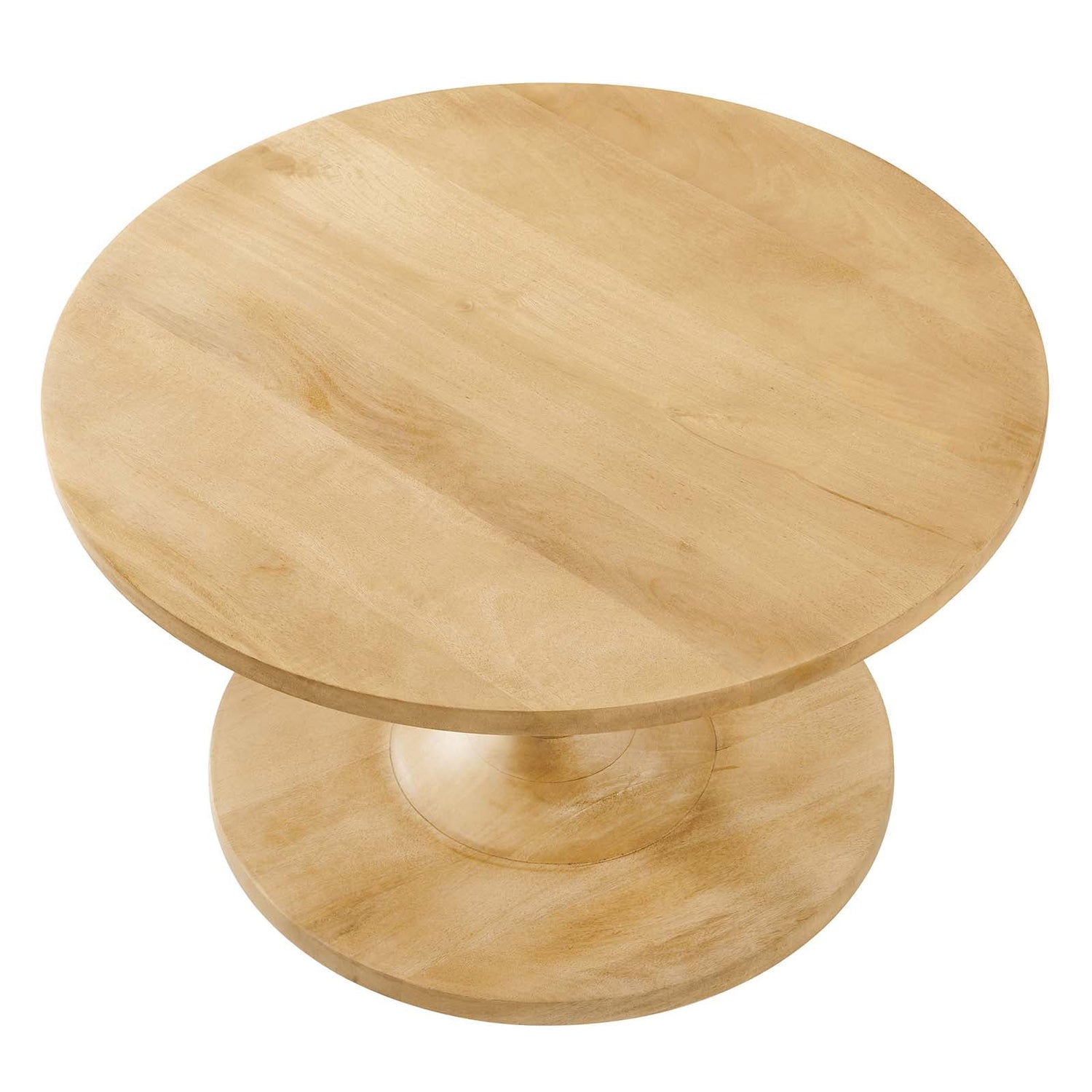 Lina Round Wood Coffee Table by Modway