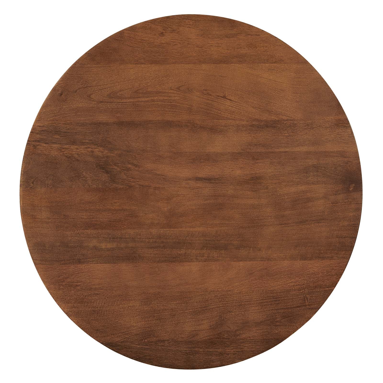 Lina Round Wood Coffee Table by Modway