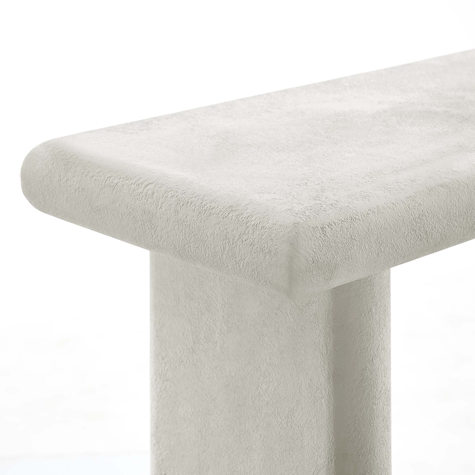 Relic Concrete Textured Console Table by Modway