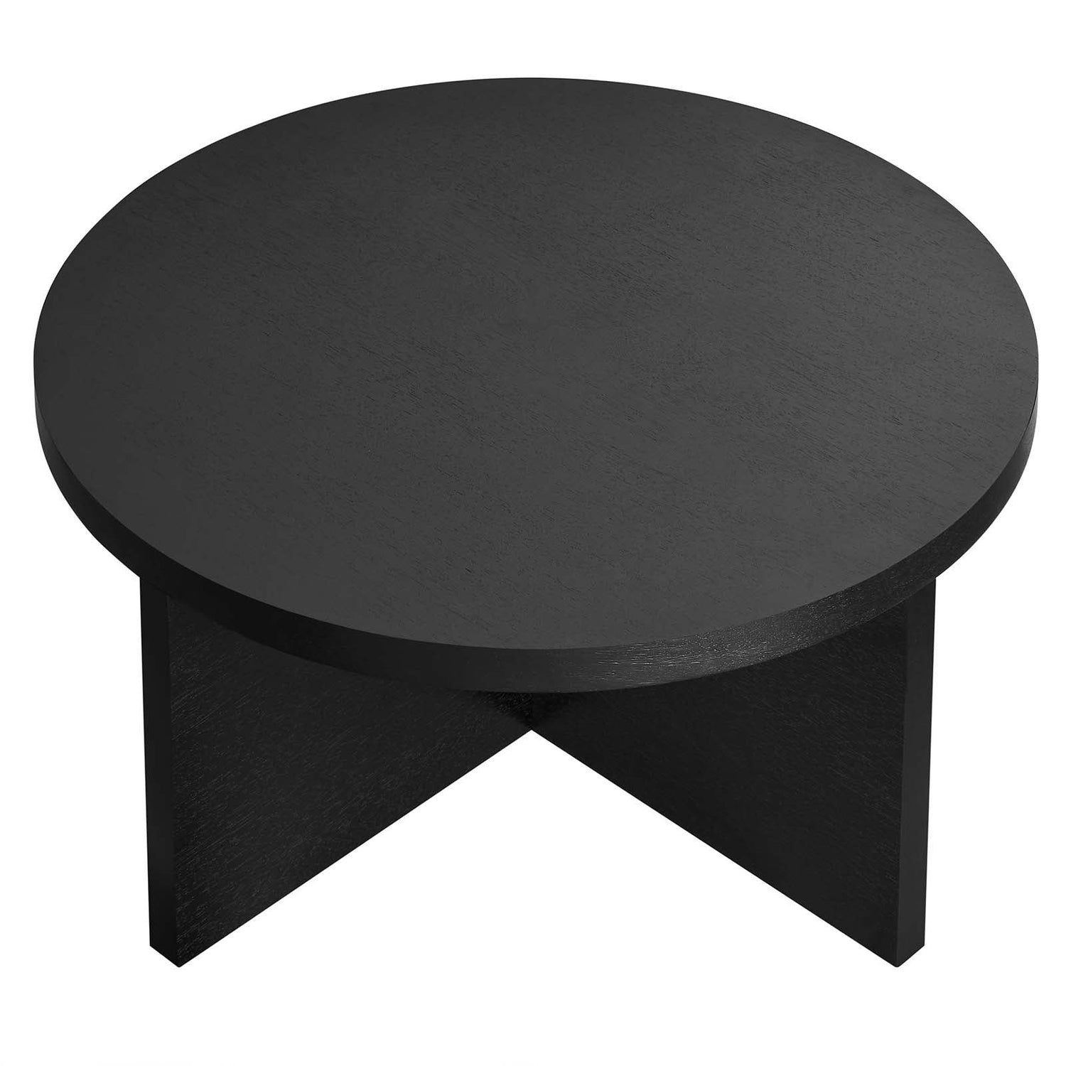 Silas Round Wood Coffee Table By HouseBean