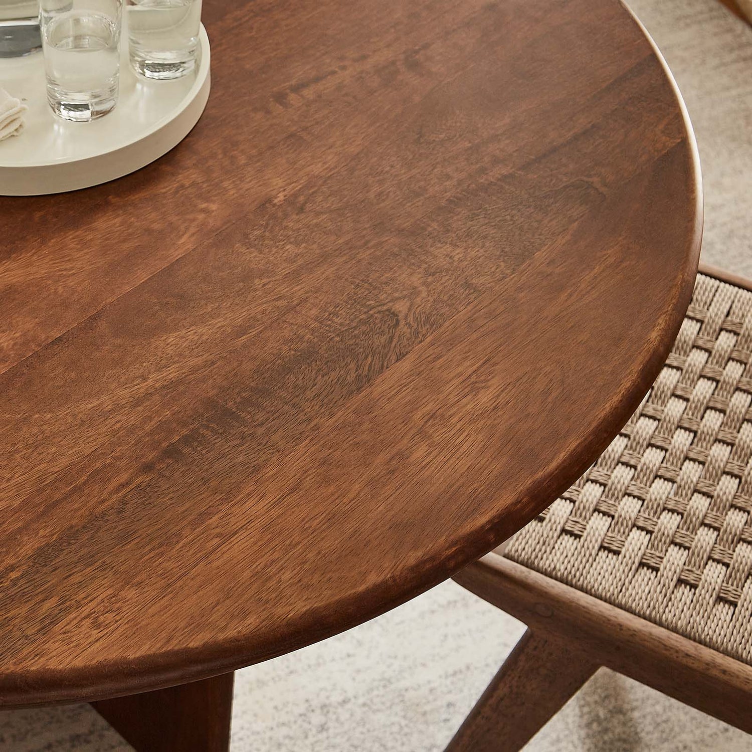 Rivian Round 48&quot; Wood Dining Table By HouseBean