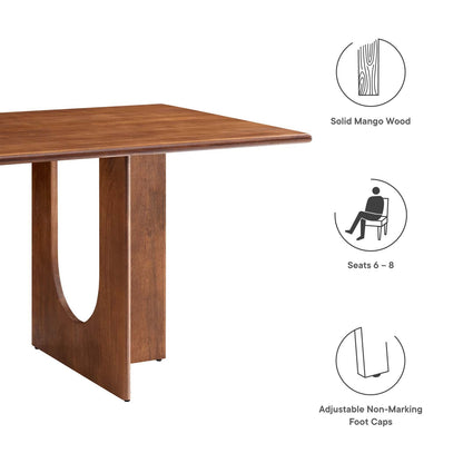 Rivian Rectangular 70&quot; Wood Dining Table By HouseBean