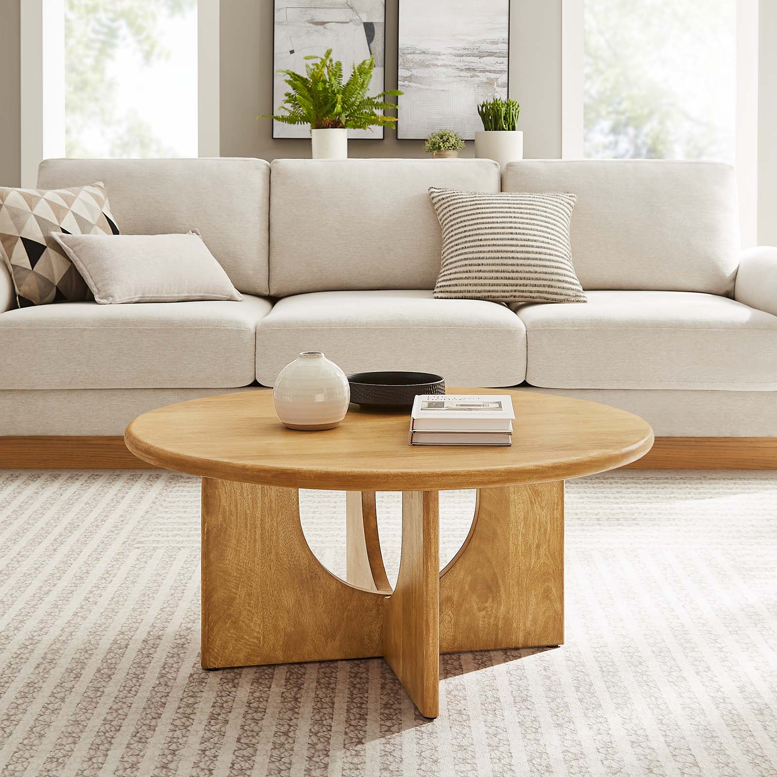 Rivian Round 34&quot; Coffee Table By HouseBean