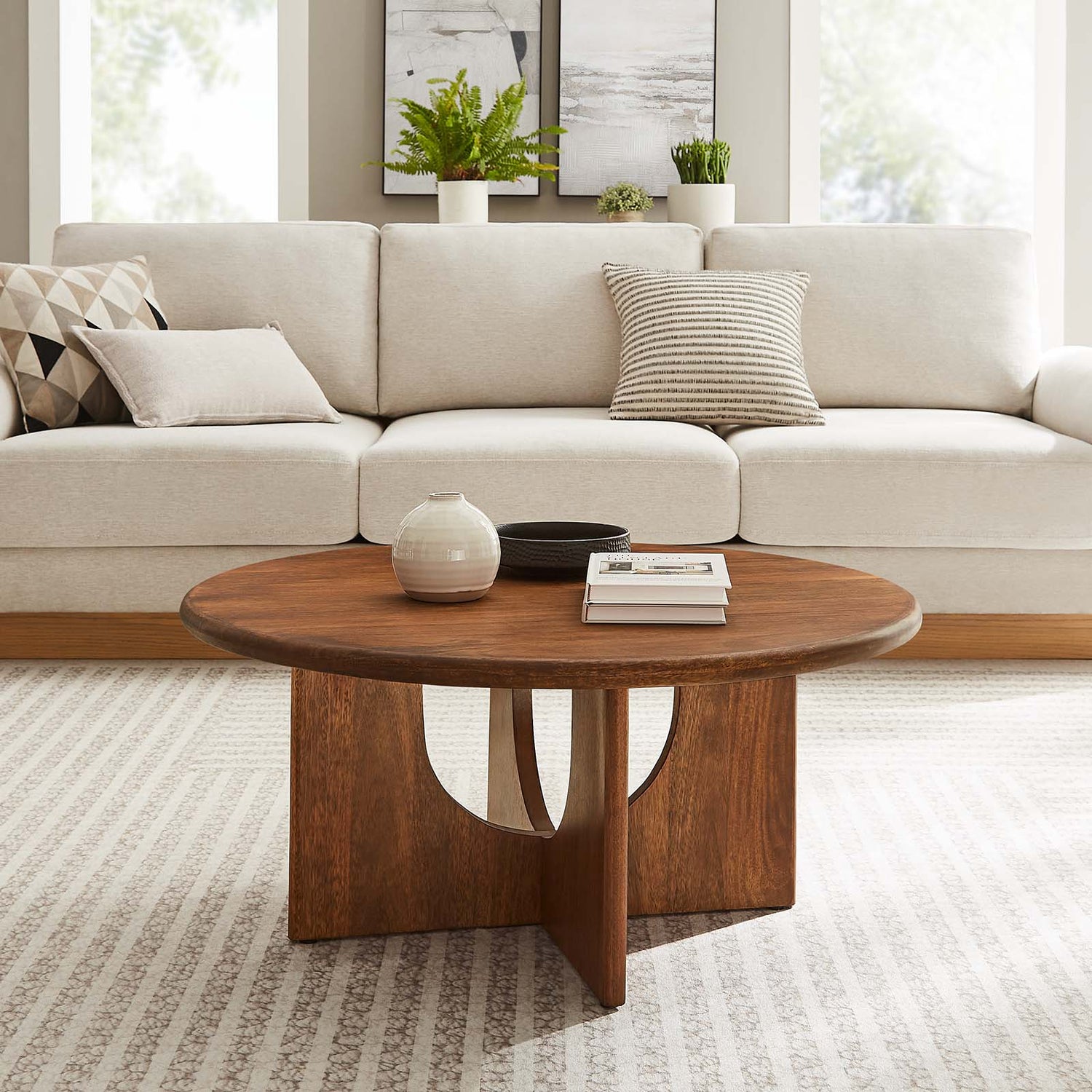 Rivian Round 34&quot; Coffee Table By HouseBean