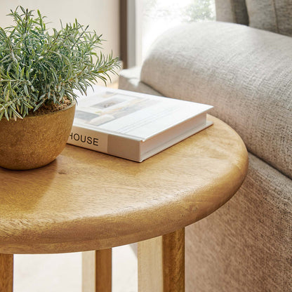 Rivian Round Side Table By HouseBean