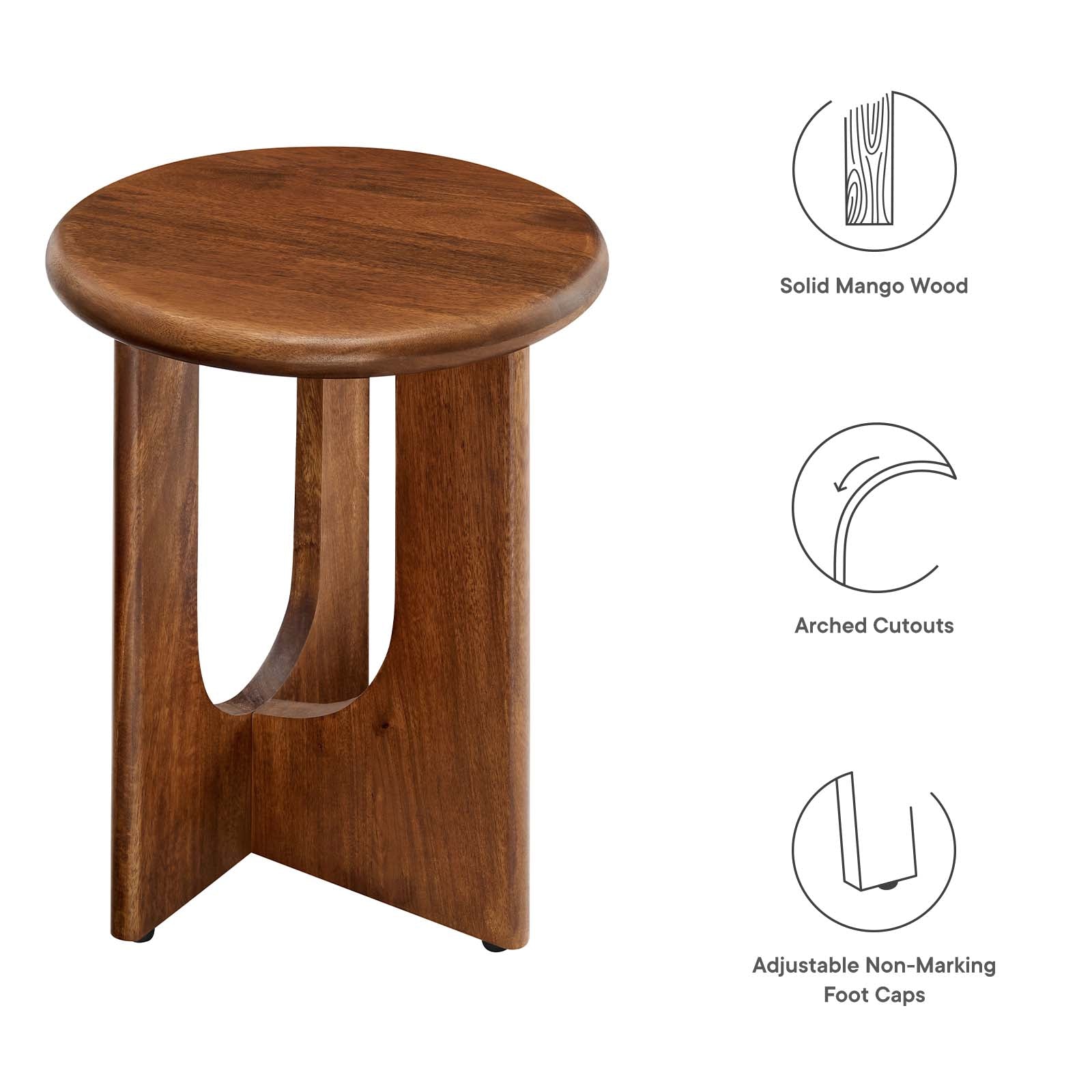 Rivian Round Side Table By HouseBean