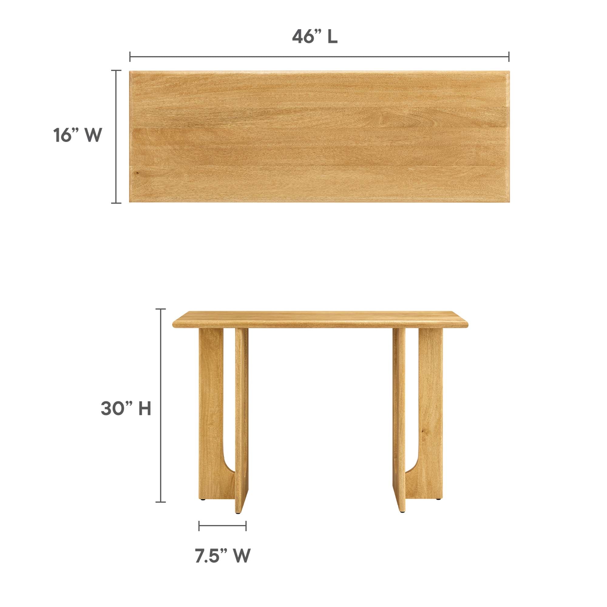 Rivian 46&quot; Console Table by Modway