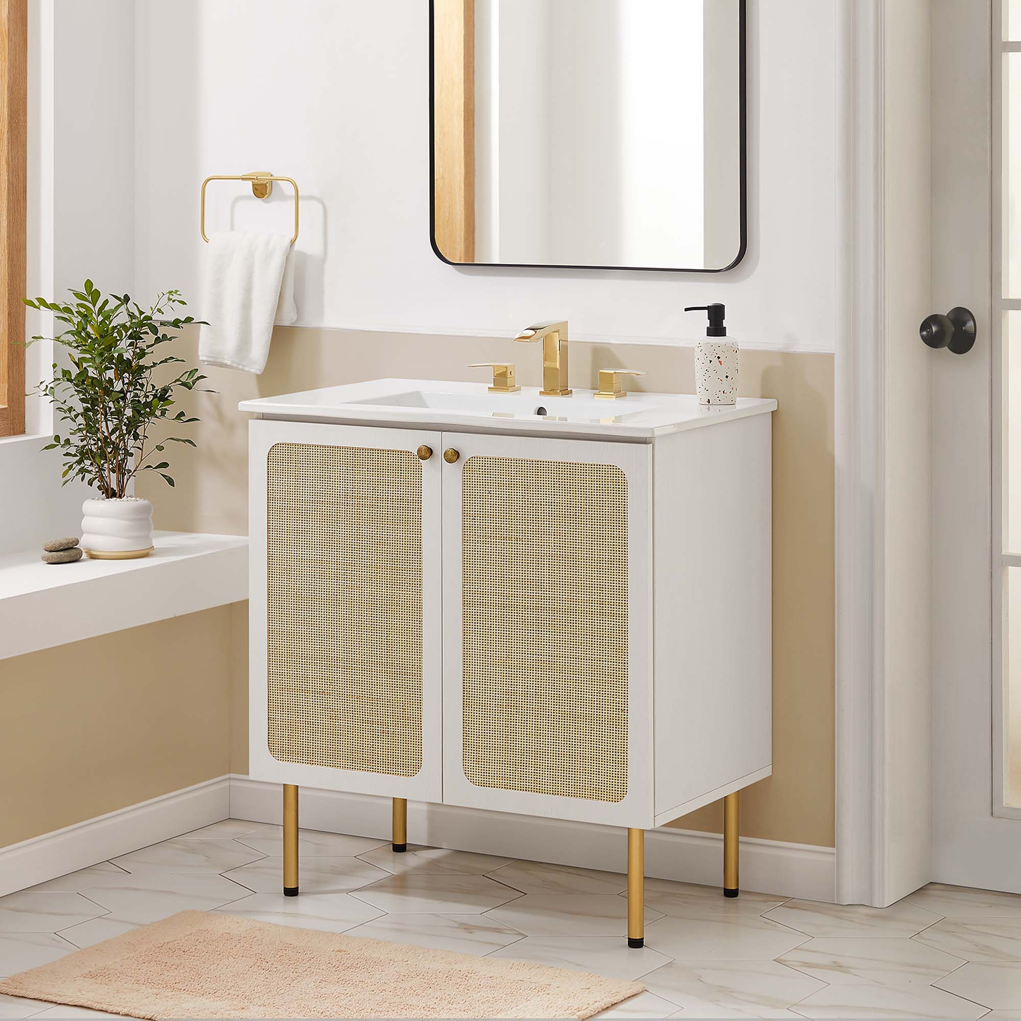 Chaucer Bathroom Cabinet Basin Not Included By HouseBean