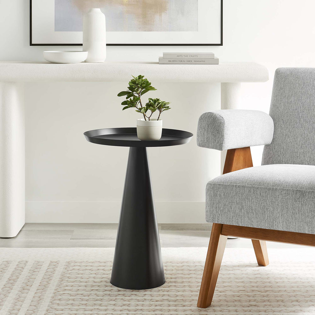 Maren Round Side Table by Modway