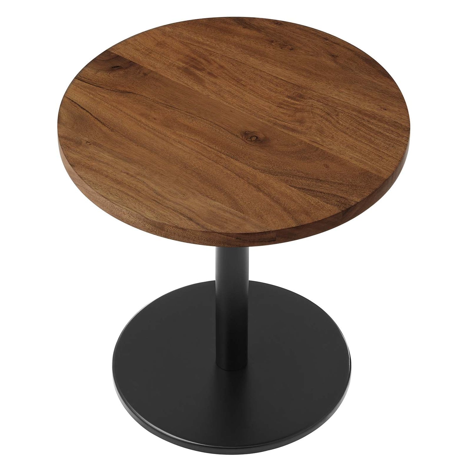 Viva Round Acacia Wood Side Table By HouseBean