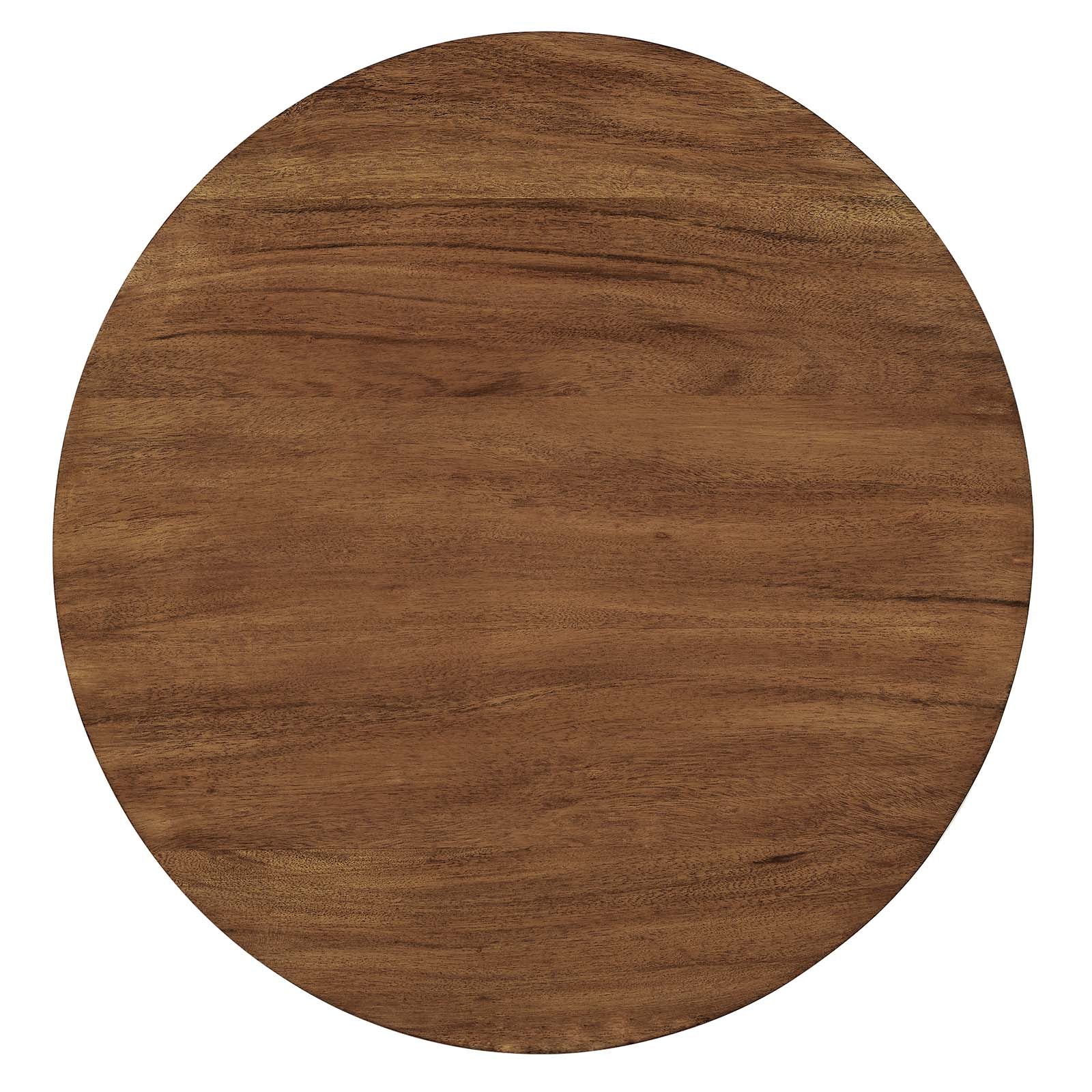 Viva Round Acacia Wood Side Table by Modway