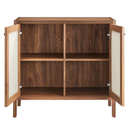 Capri 33&quot; Wood Grain Storage Cabinet by Modway