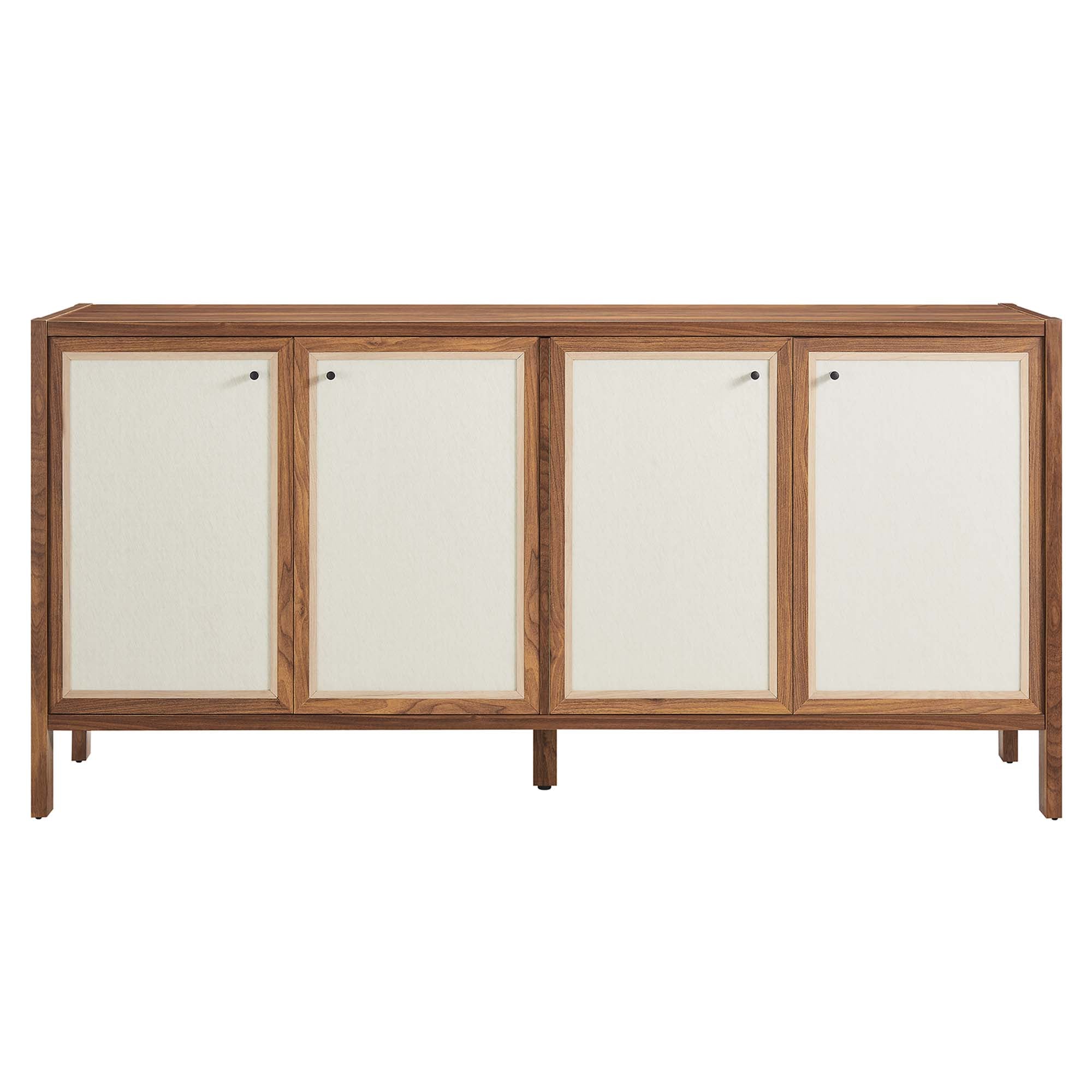 Capri 65&quot; Wood Grain Sideboard Storage Cabinet by Modway