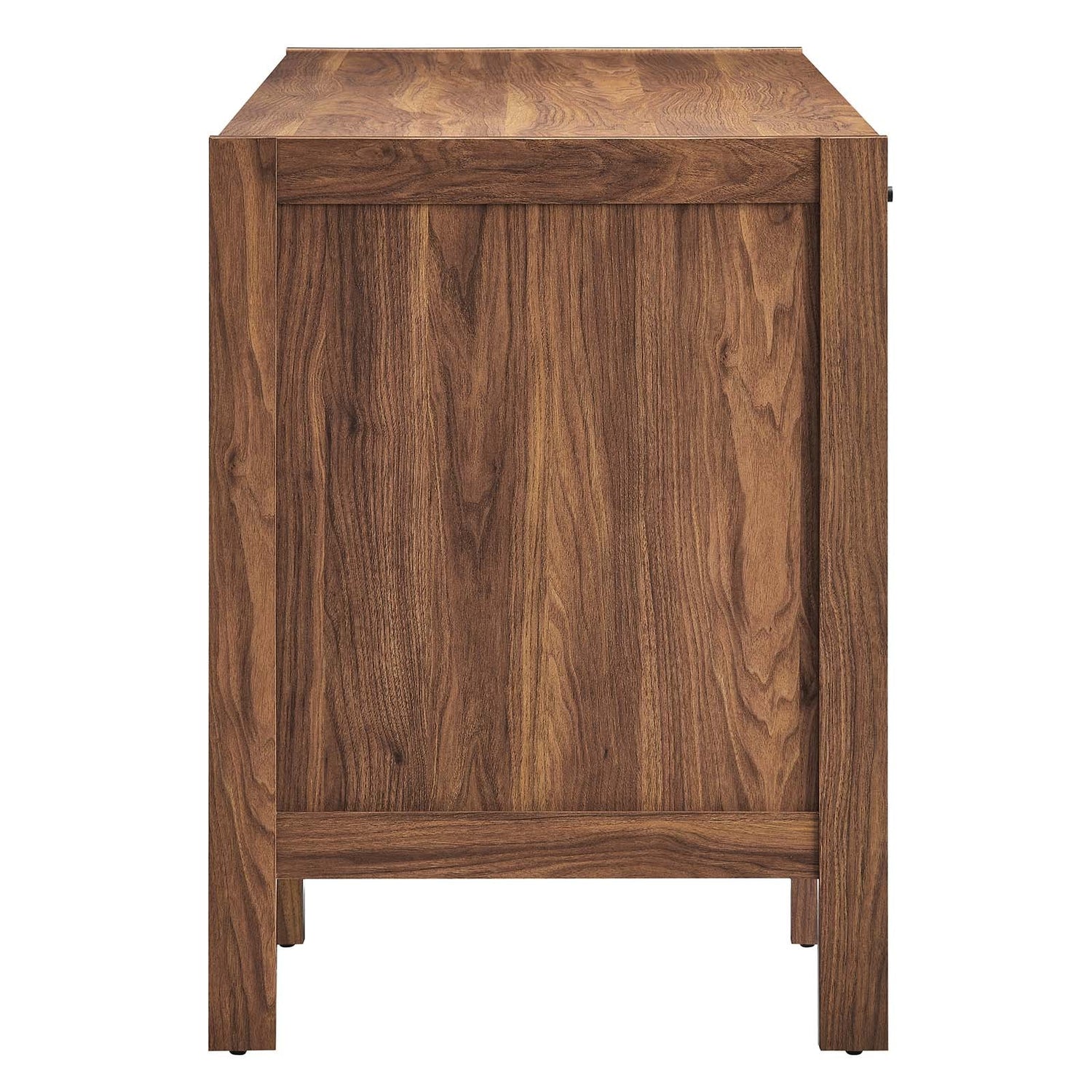 Capri 58&quot; Wood Grain Office Desk By HouseBean