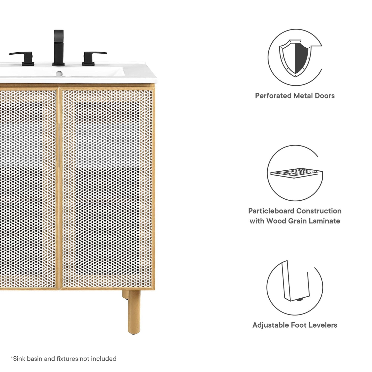 Calla Bathroom Cabinet Basin Not Included By HouseBean