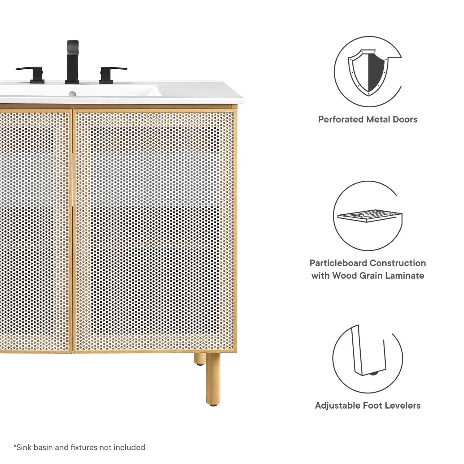 Calla Bathroom Cabinet Basin Not Included By HouseBean