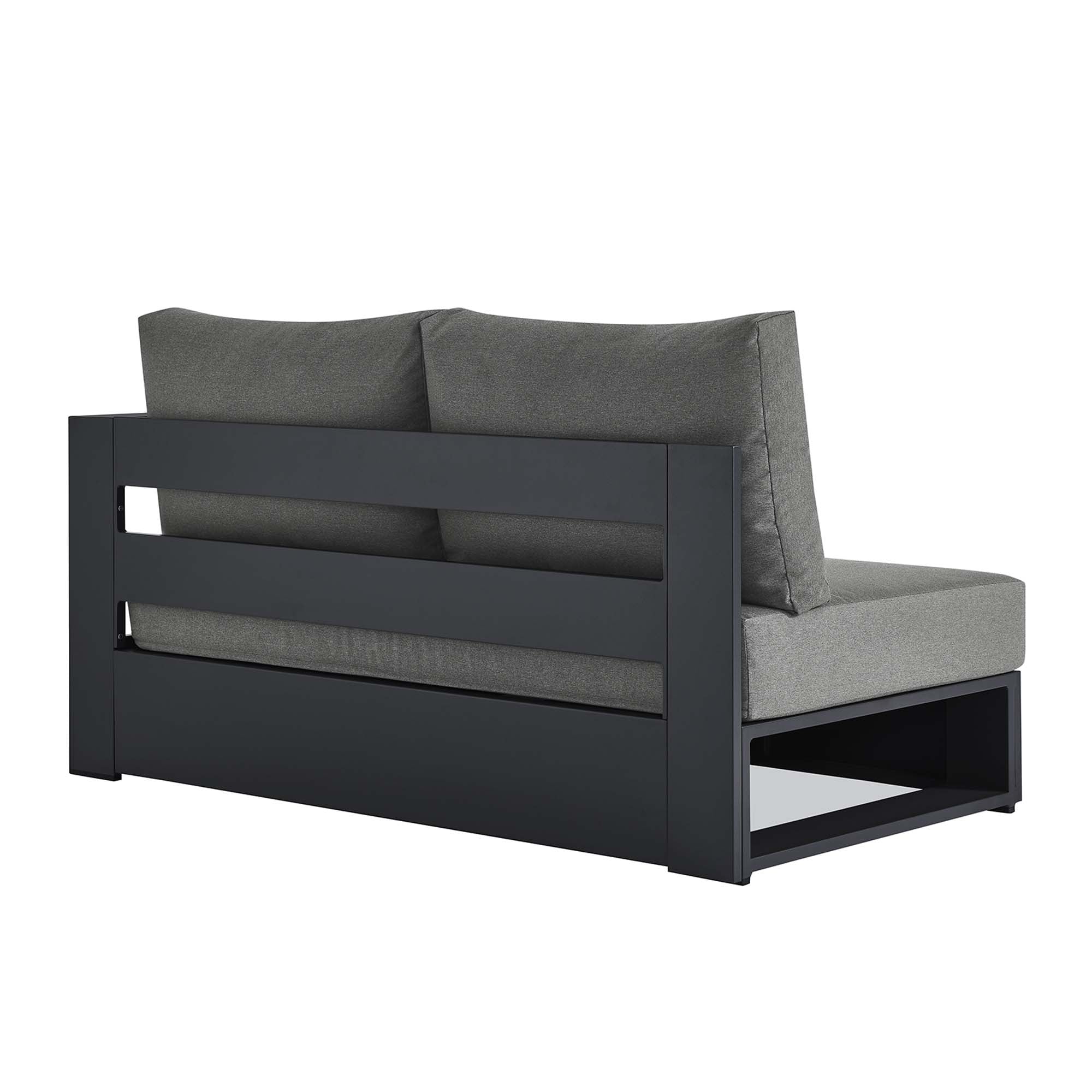 Tahoe Outdoor Patio Powder-Coated Aluminum Modular Right-Facing Loveseat by Modway