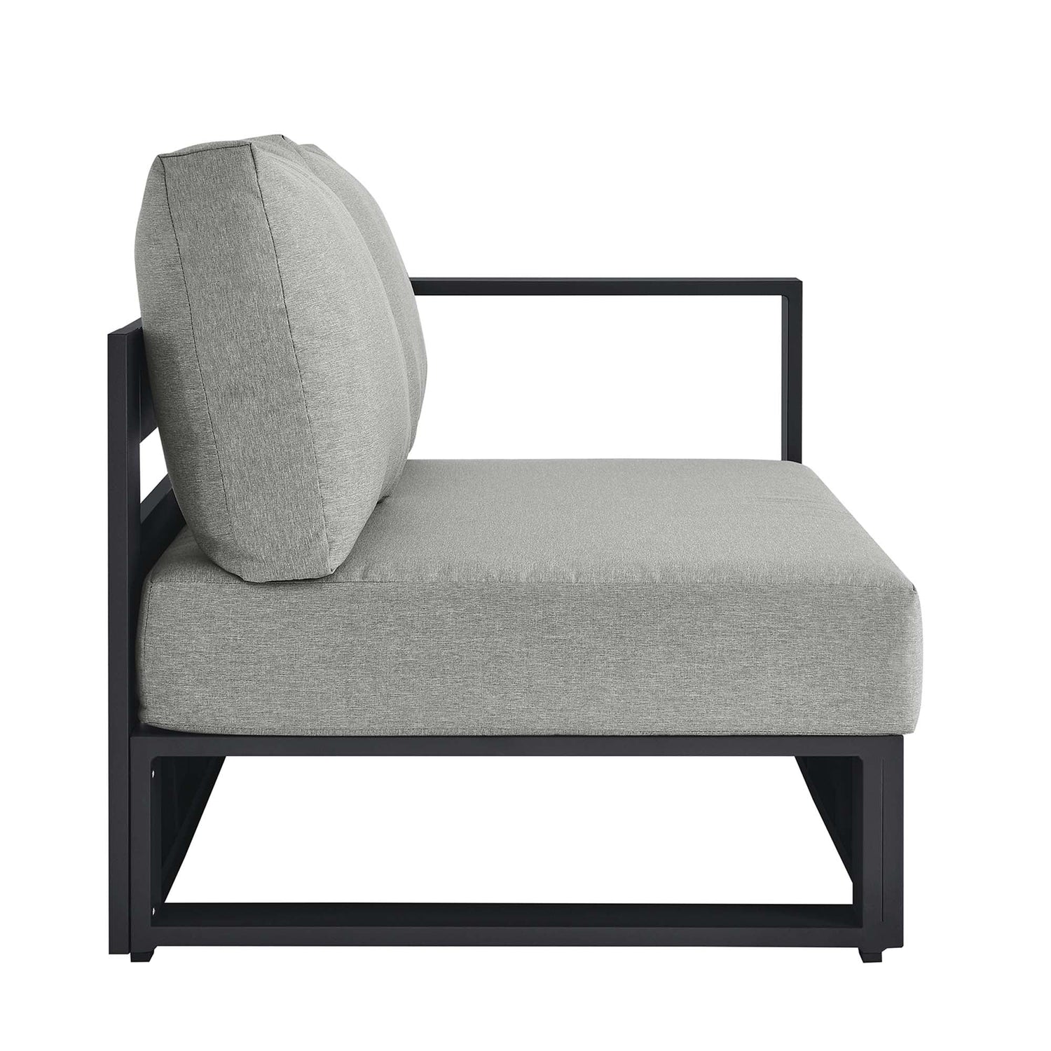 Tahoe Outdoor Patio Powder-Coated Aluminum Modular Right-Facing Loveseat by Modway