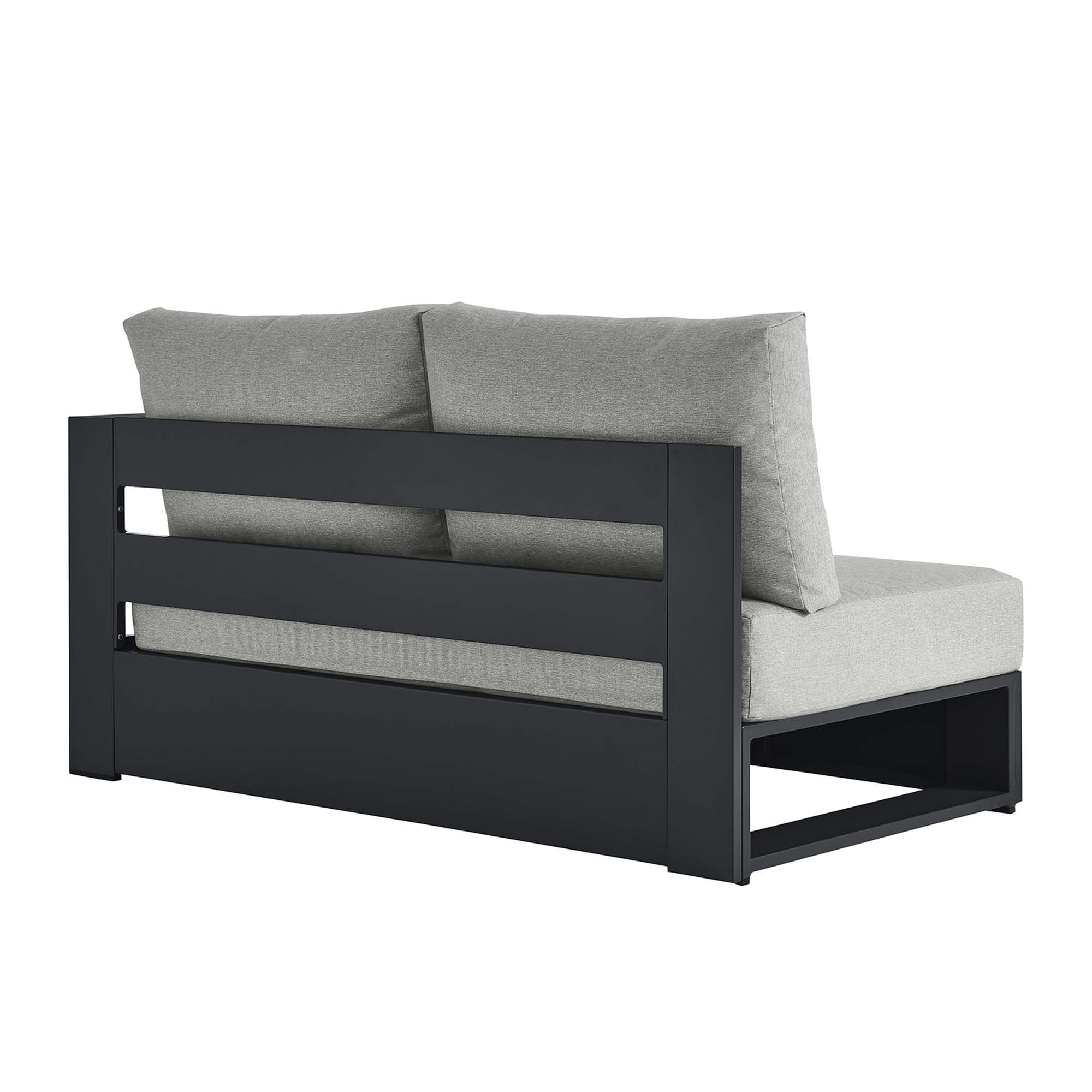 Tahoe Outdoor Patio Powder-Coated Aluminum Modular Right-Facing Loveseat by Modway