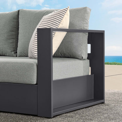 Tahoe Outdoor Patio Powder-Coated Aluminum Modular Right-Facing Loveseat by Modway